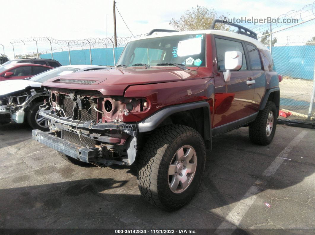 2010 Toyota Fj Cruiser   Красный vin: JTEBU4BF5AK089443