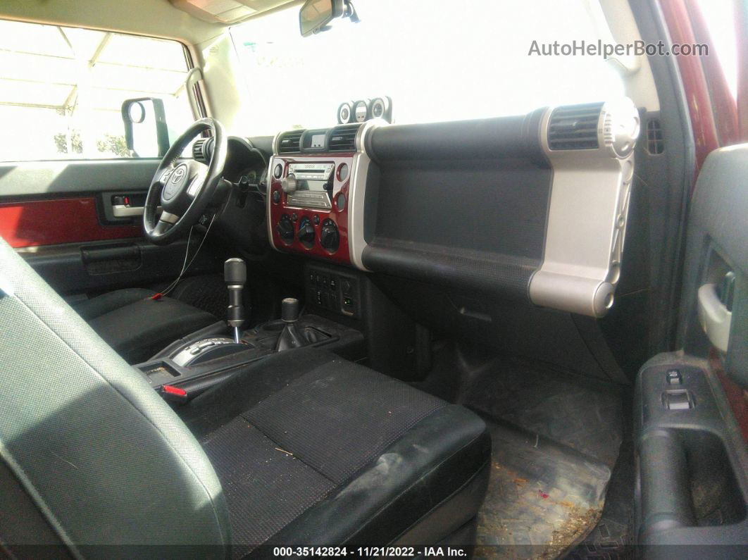 2010 Toyota Fj Cruiser   Красный vin: JTEBU4BF5AK089443