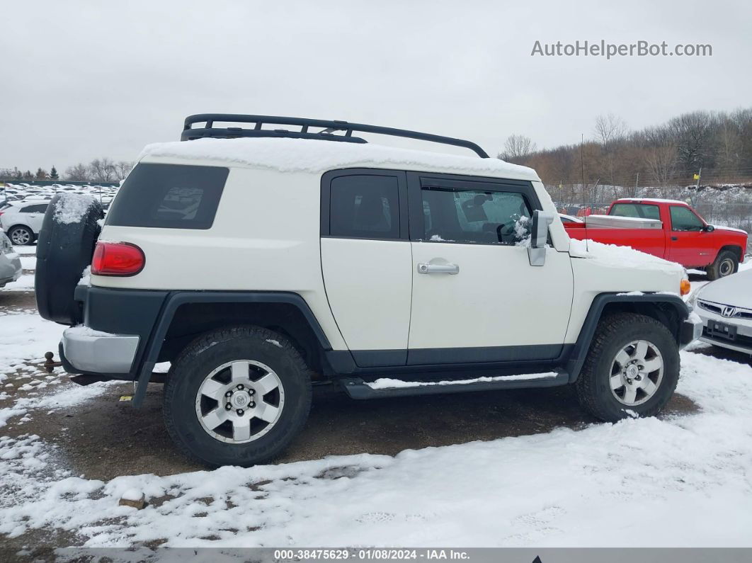 2010 Toyota Fj Cruiser   White vin: JTEBU4BF6AK079097