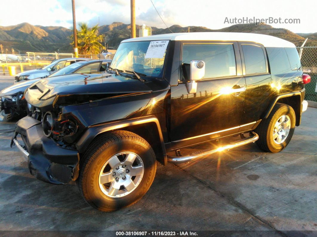 2010 Toyota Fj Cruiser Black vin: JTEBU4BF7AK091288