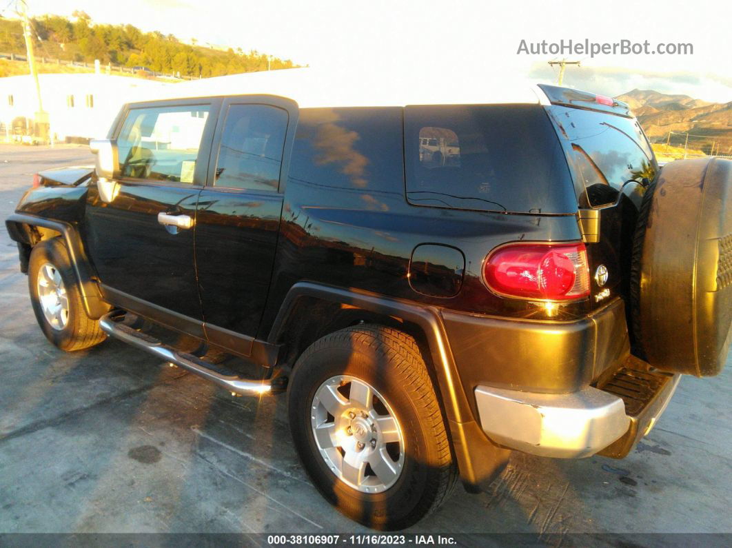 2010 Toyota Fj Cruiser Black vin: JTEBU4BF7AK091288