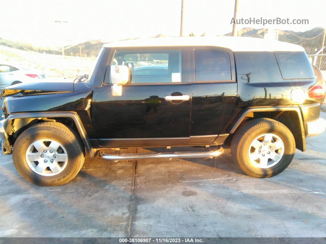 2010 Toyota Fj Cruiser Black vin: JTEBU4BF7AK091288