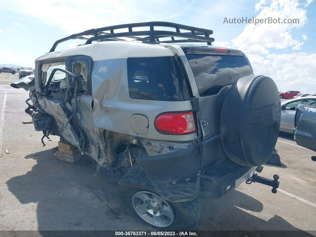 2010 Toyota Fj Cruiser   Silver vin: JTEBU4BF8AK077612