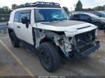 2010 Toyota Fj Cruiser White vin: JTEBU4BF8AK082454