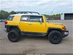 2010 Toyota Fj Cruiser Yellow vin: JTEBU4BF8AK091834