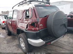 2010 Toyota Fj Cruiser   Burgundy vin: JTEBU4BFXAK070905