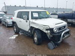 2010 Toyota Fj Cruiser White vin: JTEBU4BFXAK087221