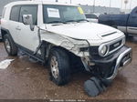 2010 Toyota Fj Cruiser White vin: JTEBU4BFXAK087221