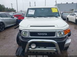 2010 Toyota Fj Cruiser White vin: JTEBU4BFXAK087221