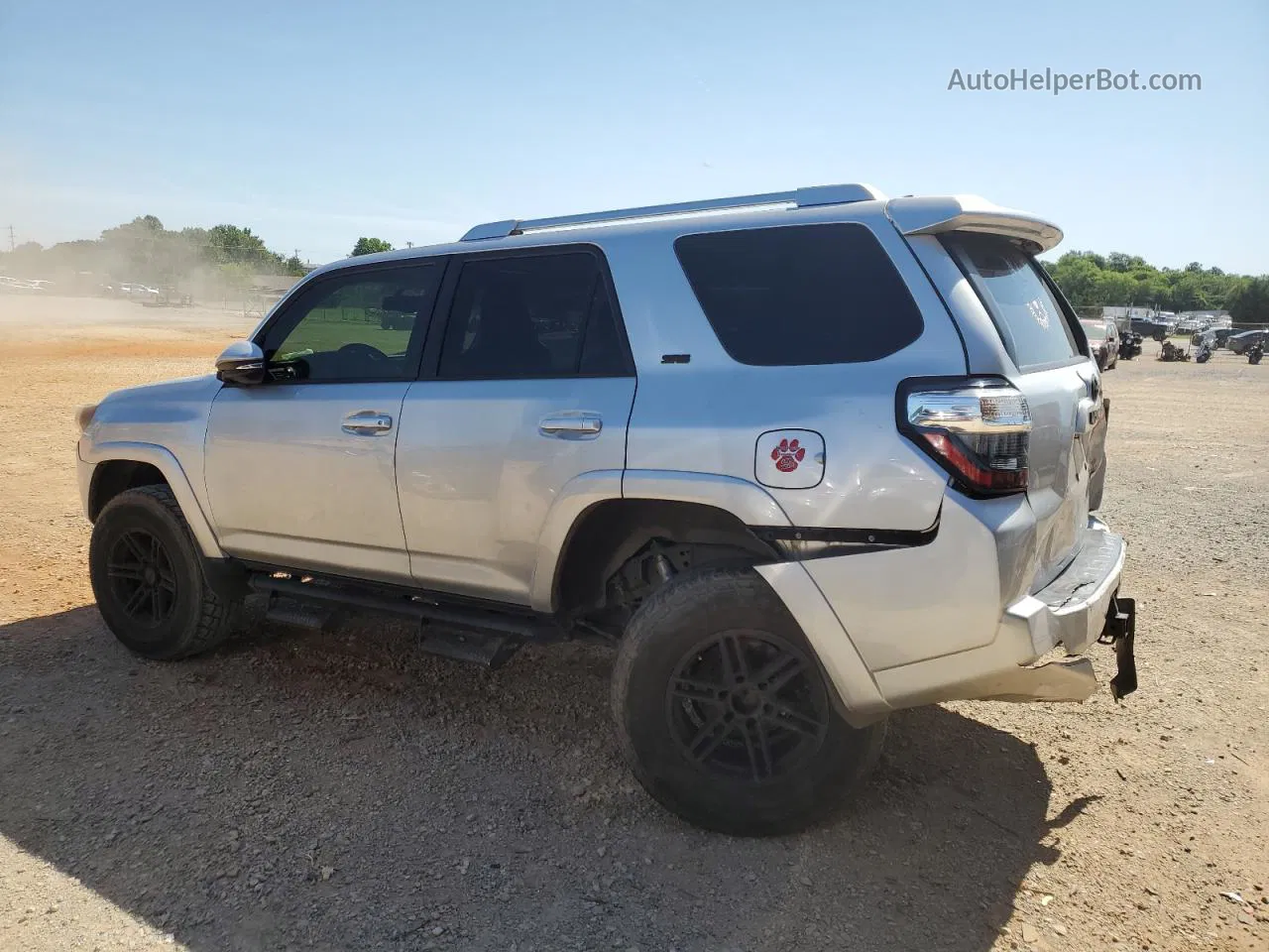 2014 Toyota 4runner Sr5 Silver vin: JTEBU5JR0E5159243