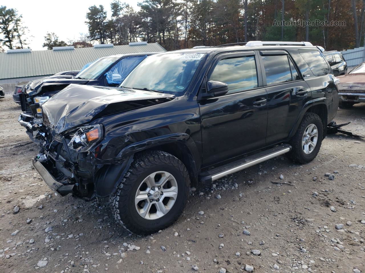 2017 Toyota 4runner Sr5/sr5 Premium Black vin: JTEBU5JR0H5407091