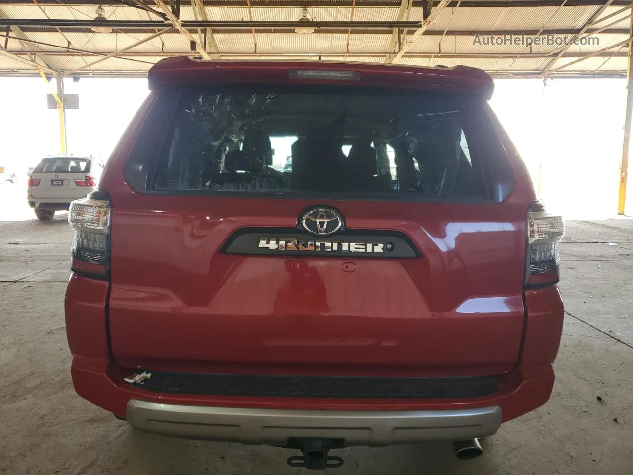 2017 Toyota 4runner Sr5/sr5 Premium Red vin: JTEBU5JR0H5411822