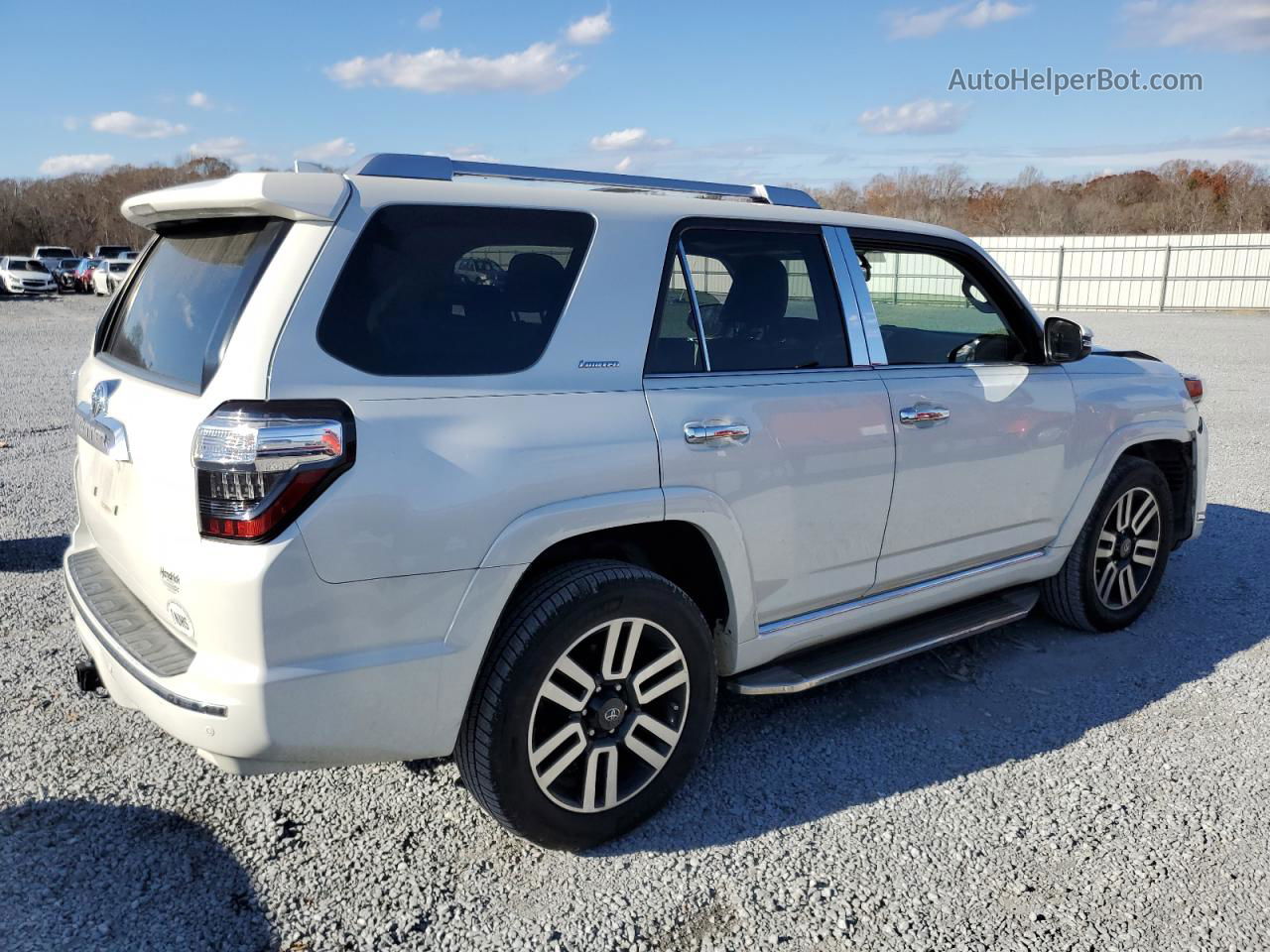 2017 Toyota 4runner Sr5/sr5 Premium Белый vin: JTEBU5JR0H5424604