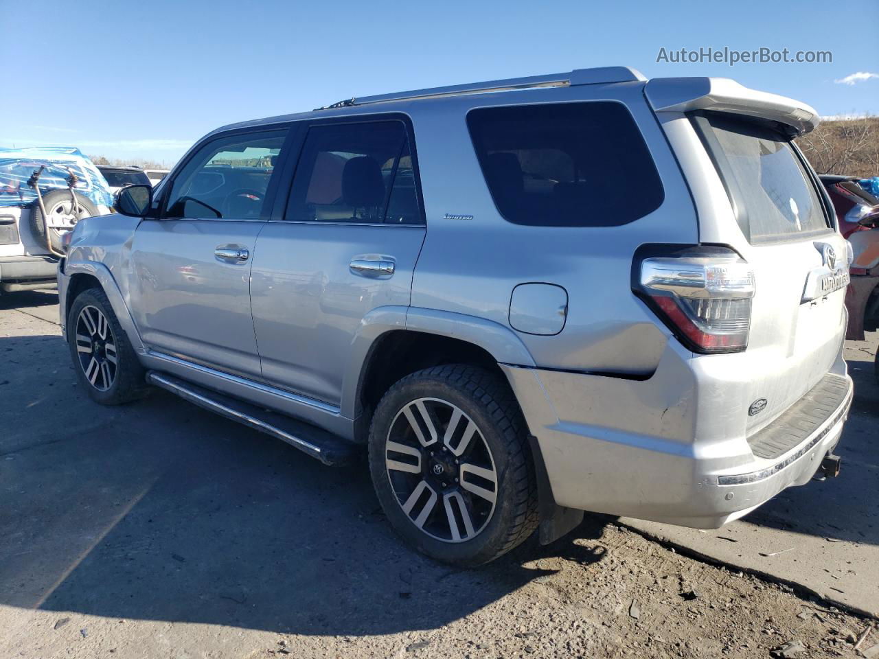 2017 Toyota 4runner Sr5/sr5 Premium Silver vin: JTEBU5JR0H5433836