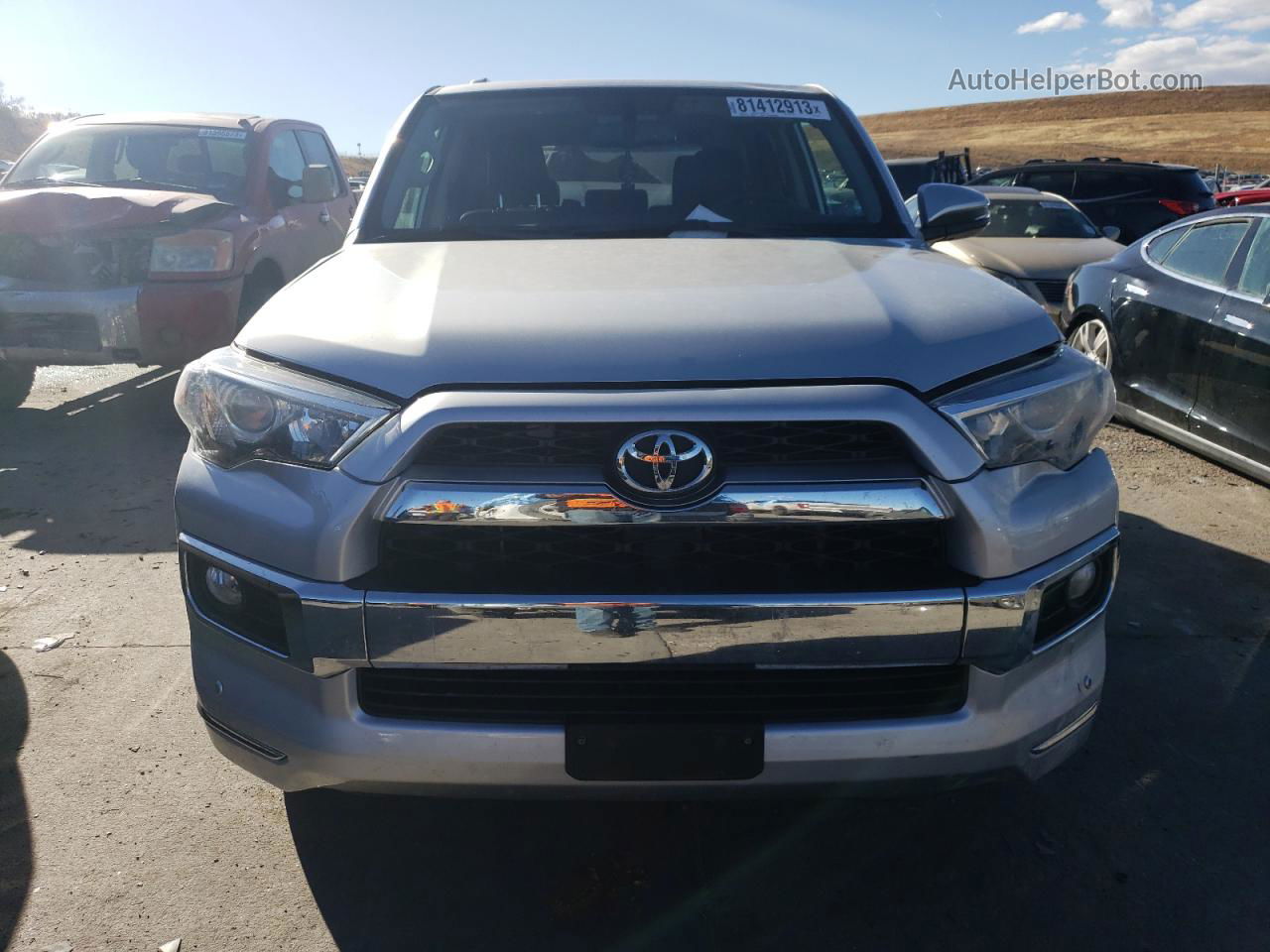 2017 Toyota 4runner Sr5/sr5 Premium Silver vin: JTEBU5JR0H5433836