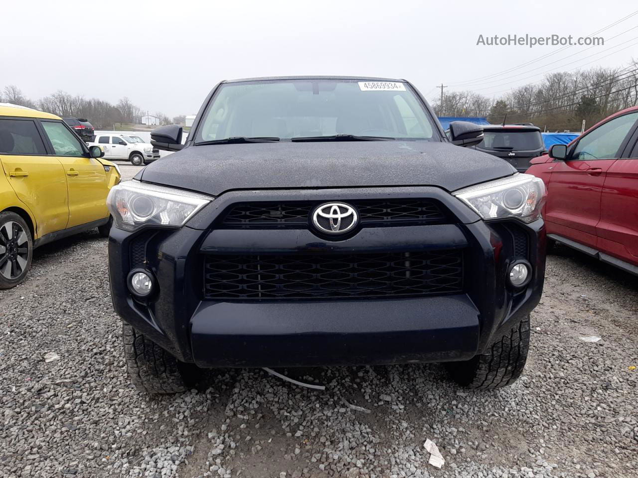 2017 Toyota 4runner Sr5/sr5 Premium Black vin: JTEBU5JR0H5441127