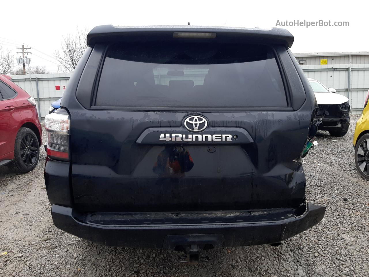 2017 Toyota 4runner Sr5/sr5 Premium Black vin: JTEBU5JR0H5441127