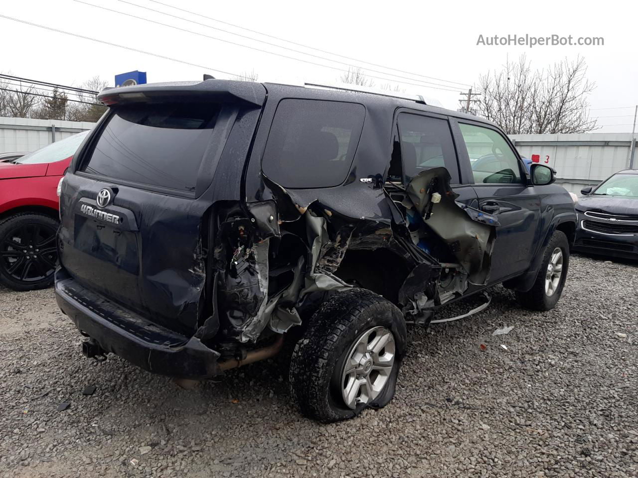 2017 Toyota 4runner Sr5/sr5 Premium Black vin: JTEBU5JR0H5441127