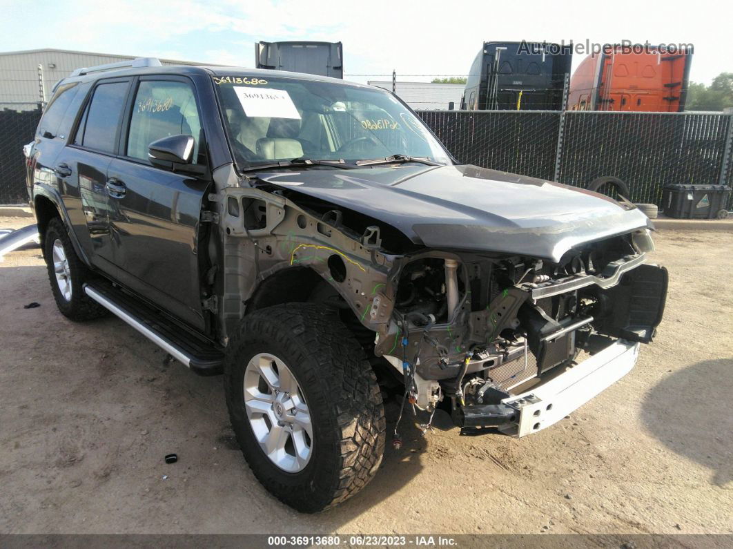 2017 Toyota 4runner Sr5 Premium Gray vin: JTEBU5JR0H5449275