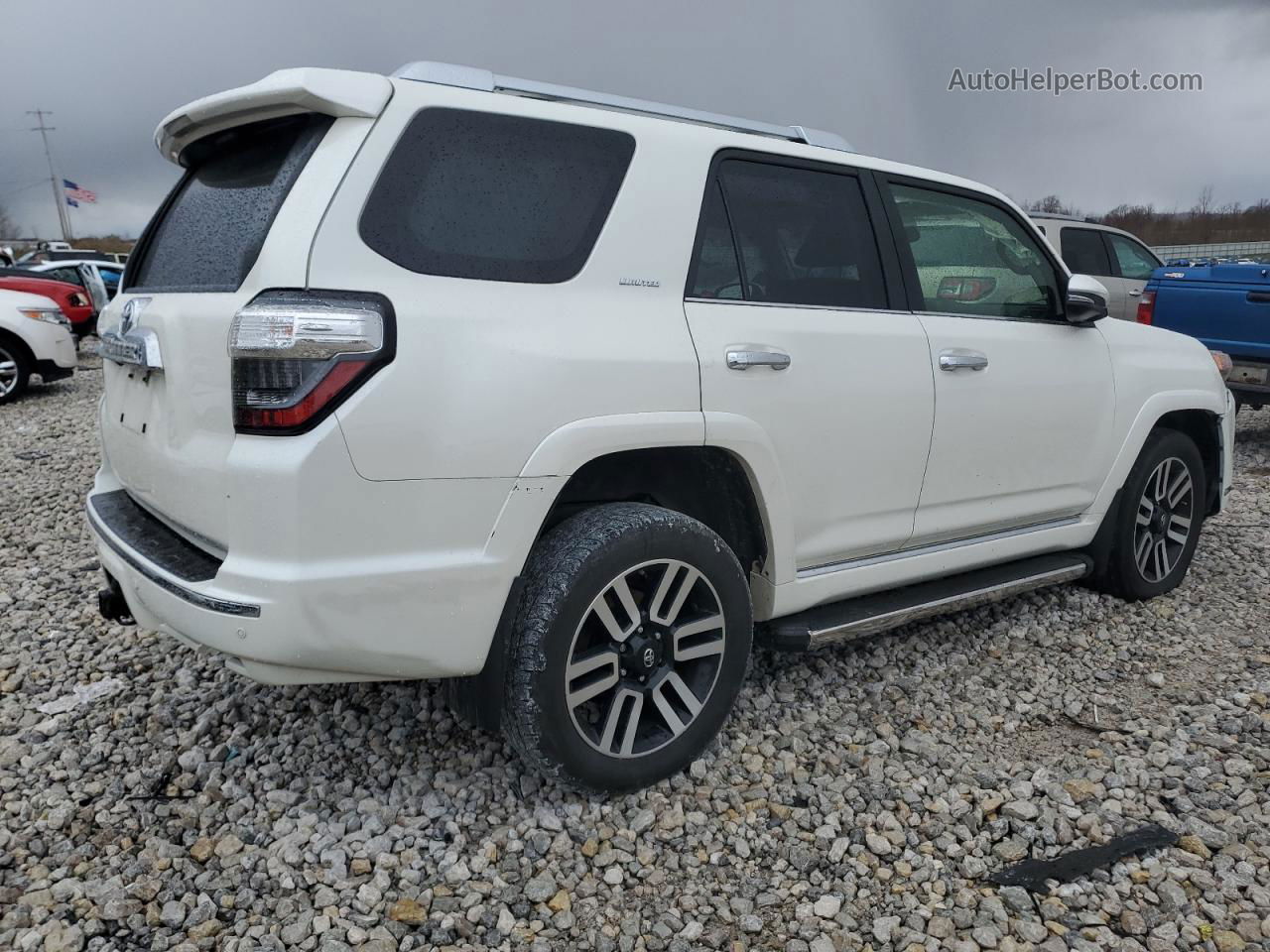 2017 Toyota 4runner Sr5/sr5 Premium White vin: JTEBU5JR0H5454590