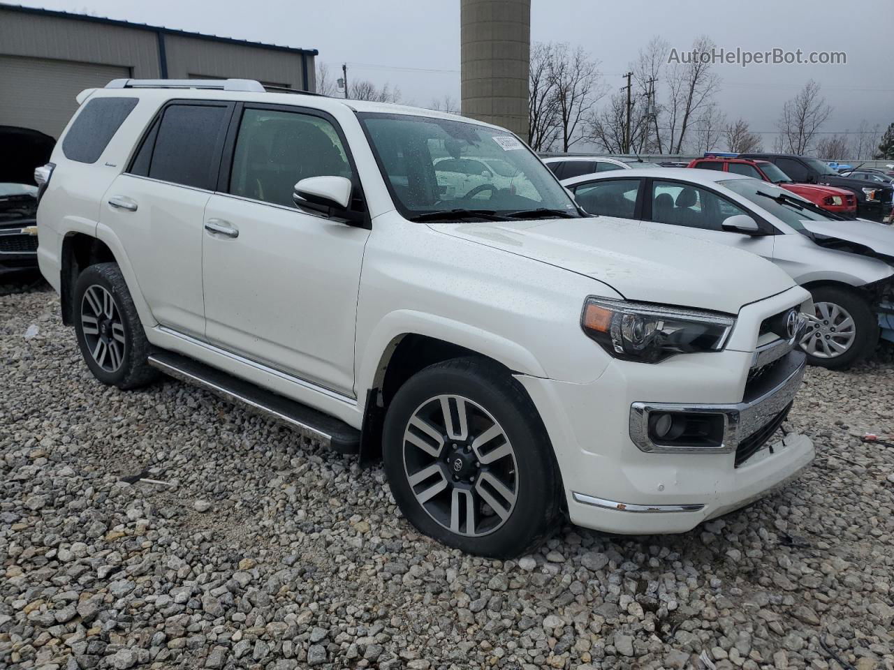 2017 Toyota 4runner Sr5/sr5 Premium Белый vin: JTEBU5JR0H5454590