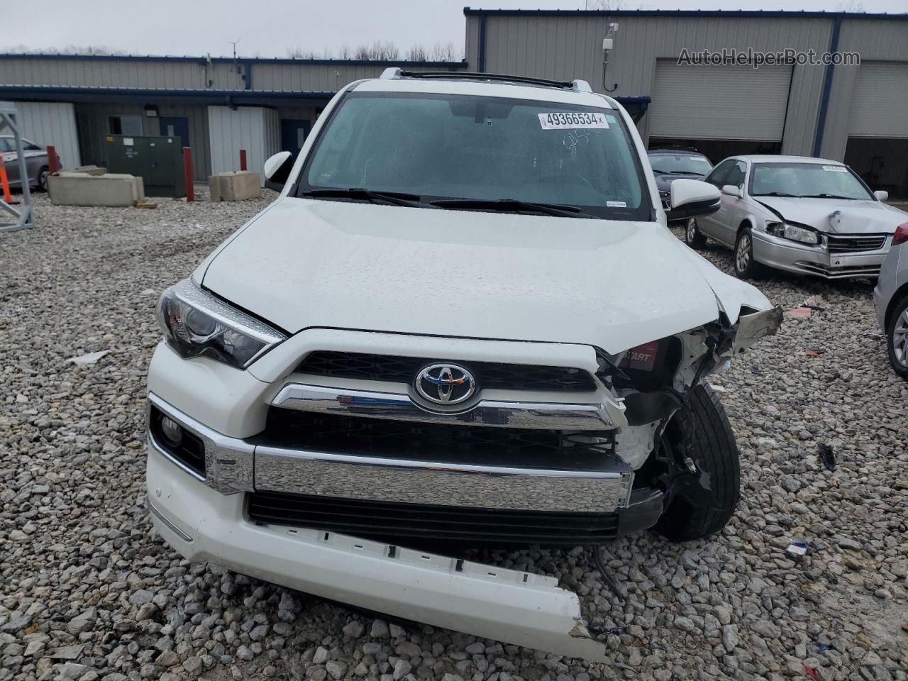 2017 Toyota 4runner Sr5/sr5 Premium White vin: JTEBU5JR0H5454590