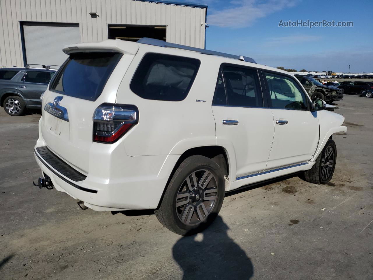 2017 Toyota 4runner Sr5/sr5 Premium Белый vin: JTEBU5JR0H5461149