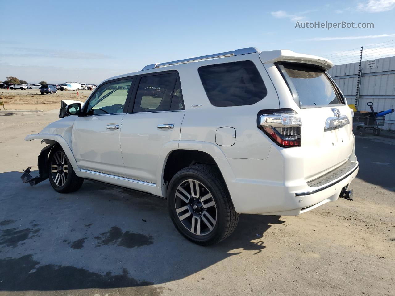 2017 Toyota 4runner Sr5/sr5 Premium Белый vin: JTEBU5JR0H5461149