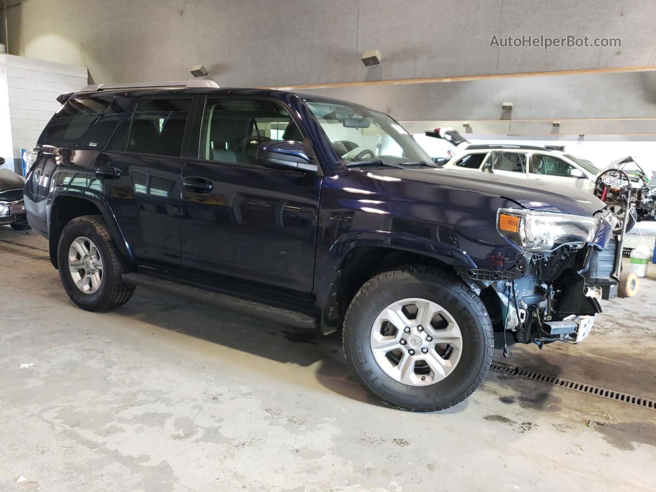 2017 Toyota 4runner Sr5/sr5 Premium Blue vin: JTEBU5JR0H5466481