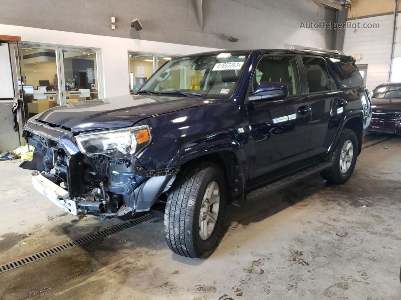 2017 Toyota 4runner Sr5/sr5 Premium Blue vin: JTEBU5JR0H5466481