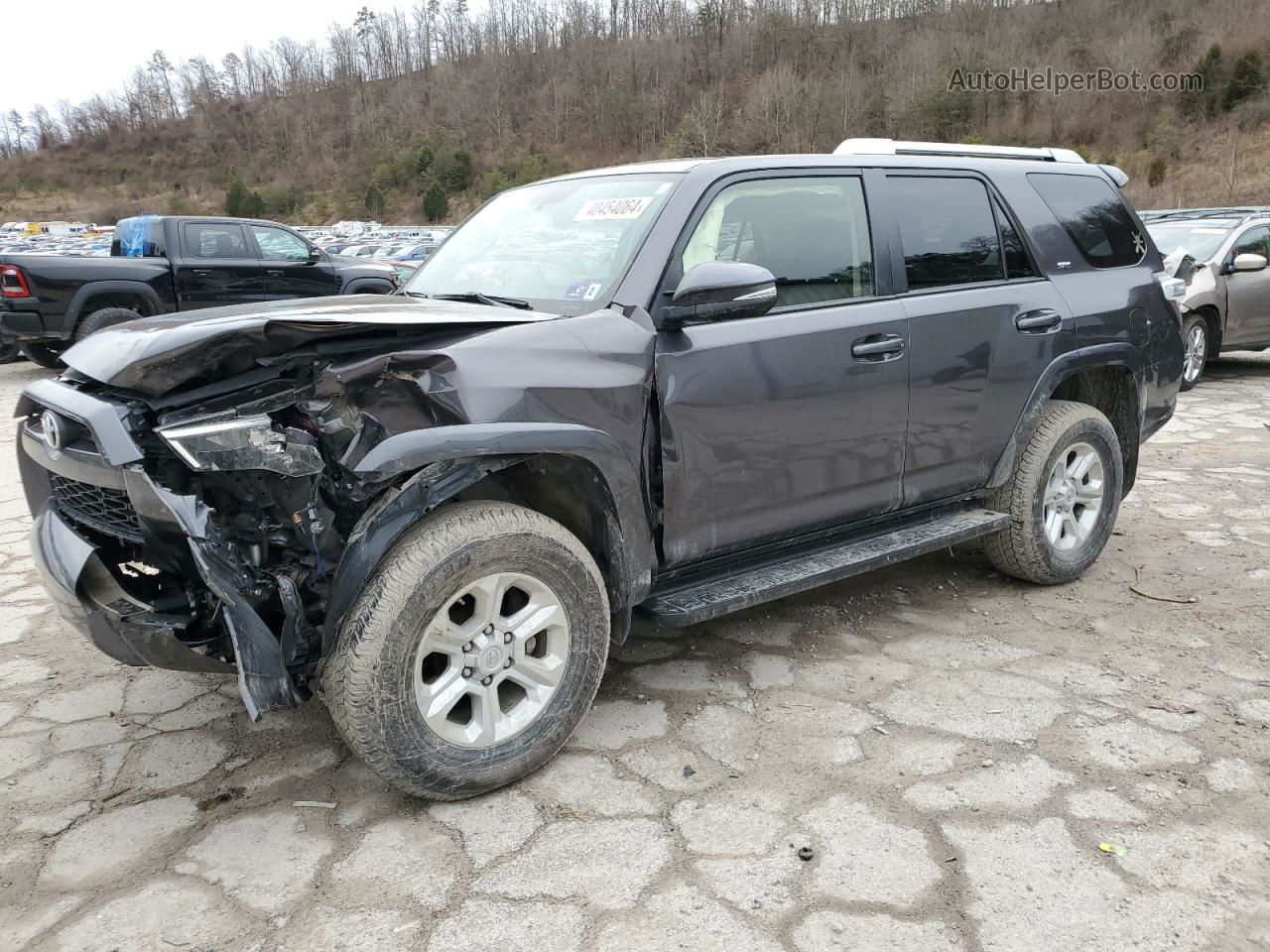 2017 Toyota 4runner Sr5/sr5 Premium Gray vin: JTEBU5JR0H5471731