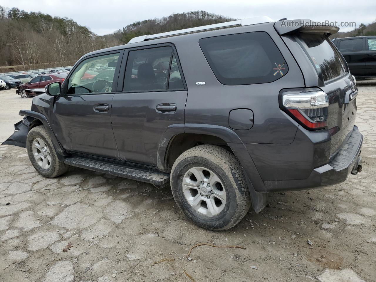 2017 Toyota 4runner Sr5/sr5 Premium Gray vin: JTEBU5JR0H5471731