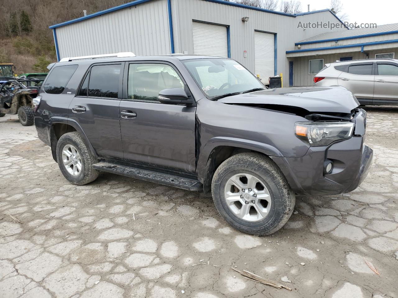 2017 Toyota 4runner Sr5/sr5 Premium Gray vin: JTEBU5JR0H5471731