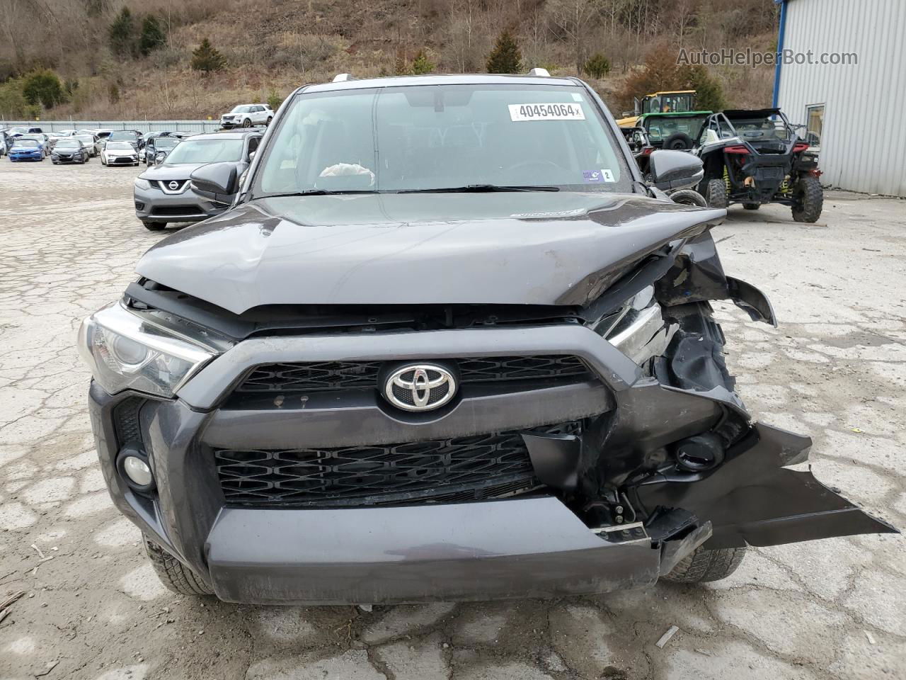 2017 Toyota 4runner Sr5/sr5 Premium Gray vin: JTEBU5JR0H5471731