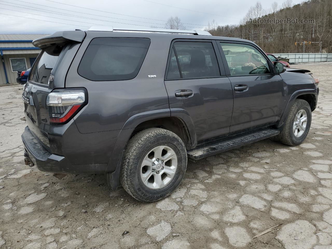 2017 Toyota 4runner Sr5/sr5 Premium Gray vin: JTEBU5JR0H5471731