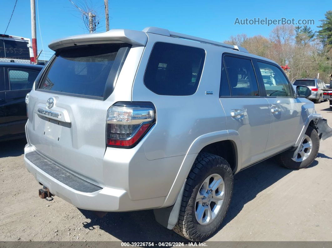 2014 Toyota 4runner Sr5 Silver vin: JTEBU5JR1E5169070