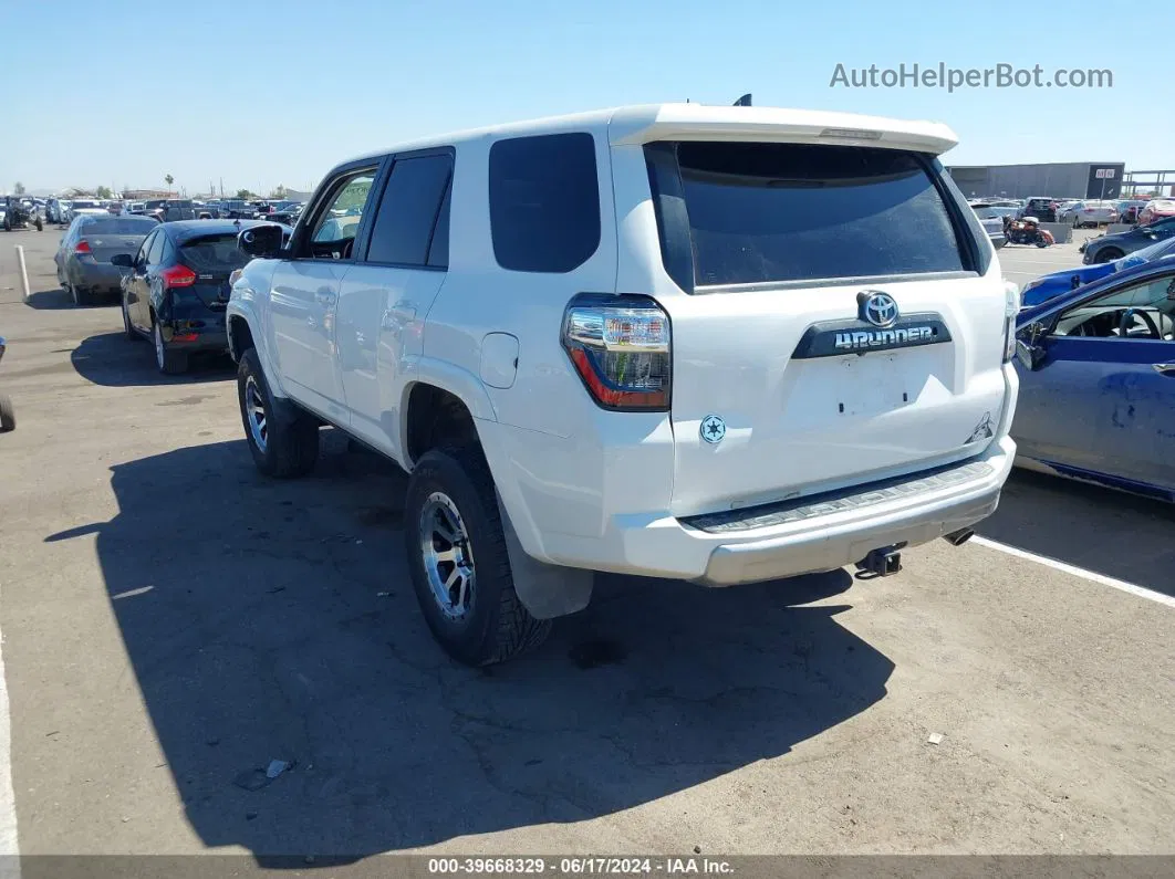 2014 Toyota 4runner Trail White vin: JTEBU5JR1E5201189