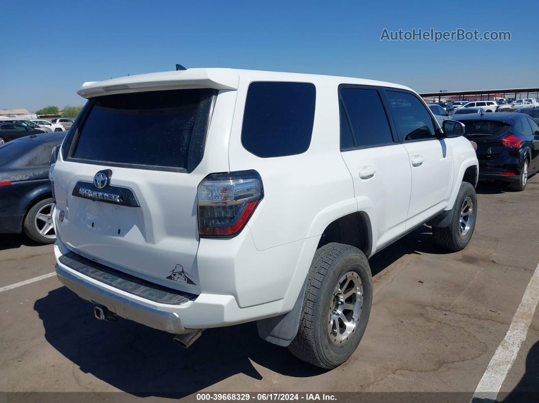 2014 Toyota 4runner Trail White vin: JTEBU5JR1E5201189