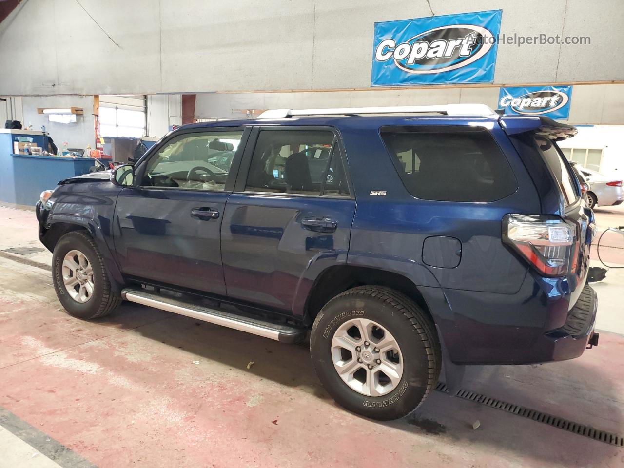 2017 Toyota 4runner Sr5/sr5 Premium Blue vin: JTEBU5JR1H5424370