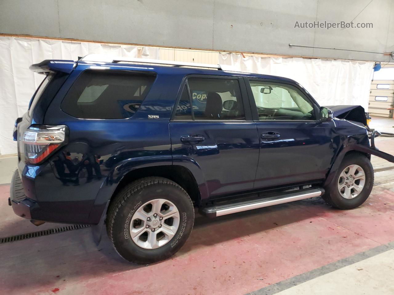 2017 Toyota 4runner Sr5/sr5 Premium Blue vin: JTEBU5JR1H5424370