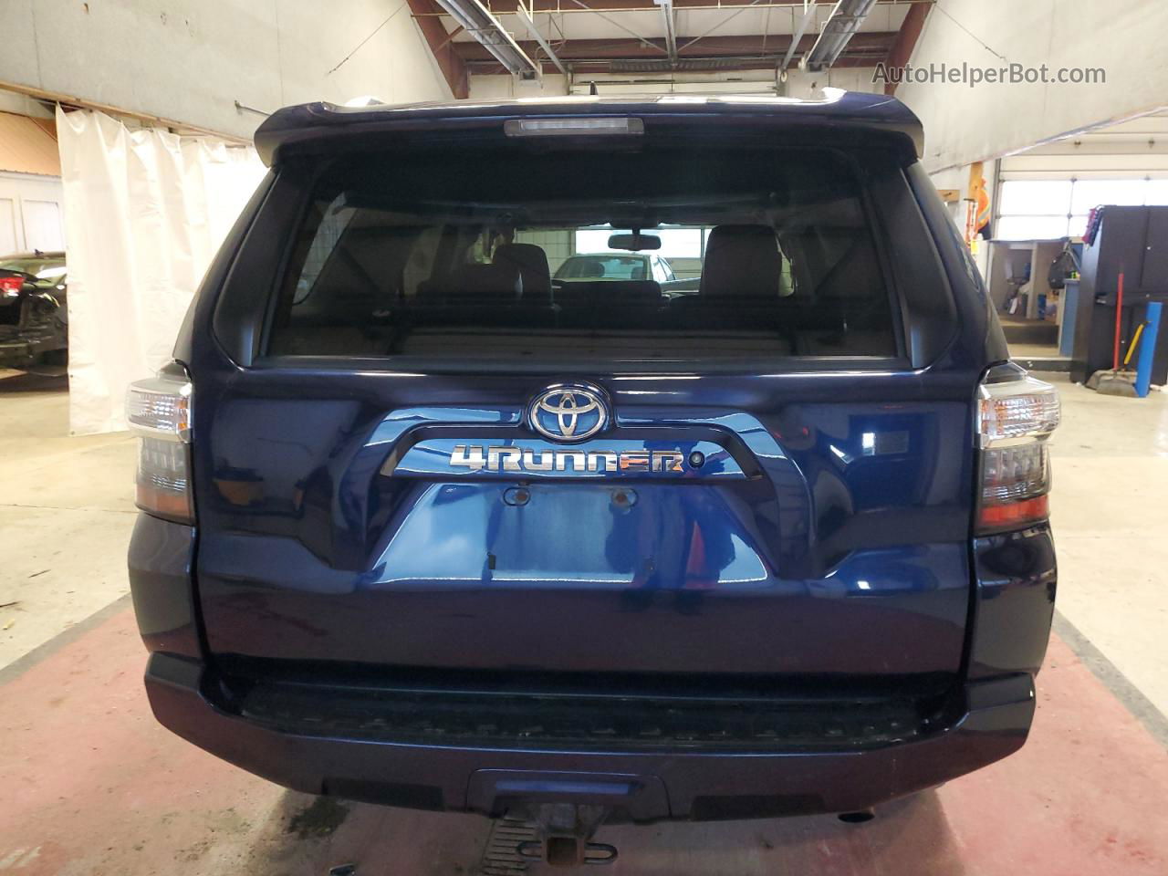 2017 Toyota 4runner Sr5/sr5 Premium Blue vin: JTEBU5JR1H5424370