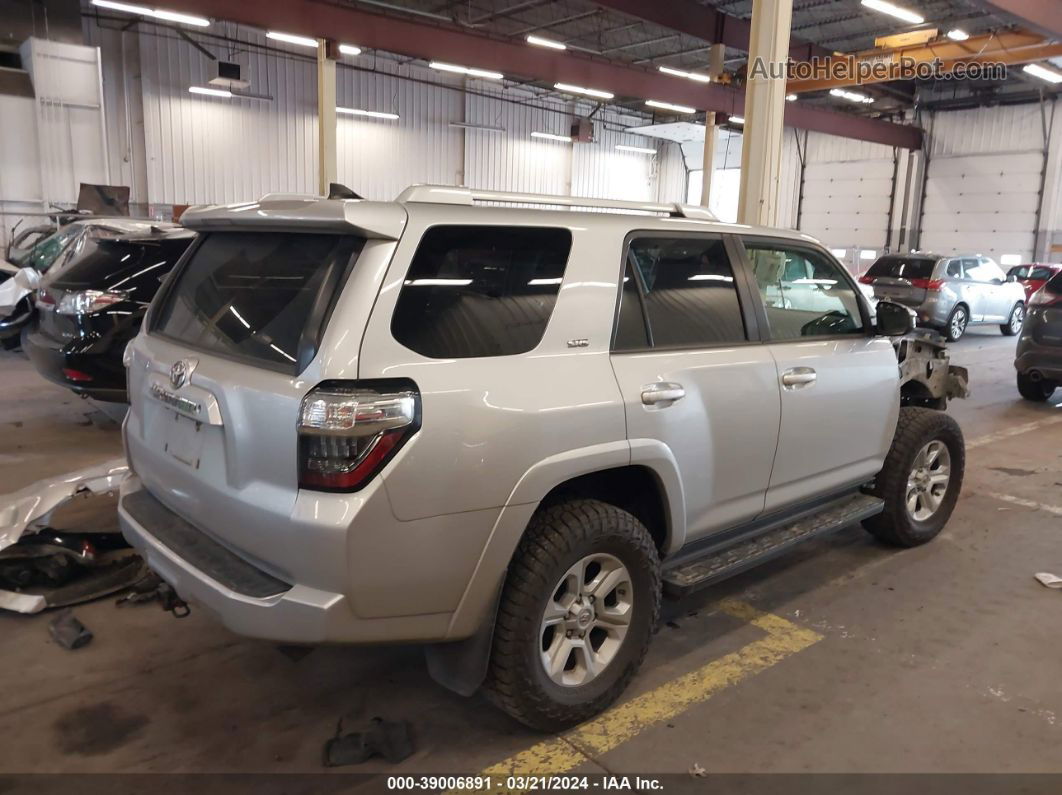 2017 Toyota 4runner Sr5 Silver vin: JTEBU5JR1H5428242