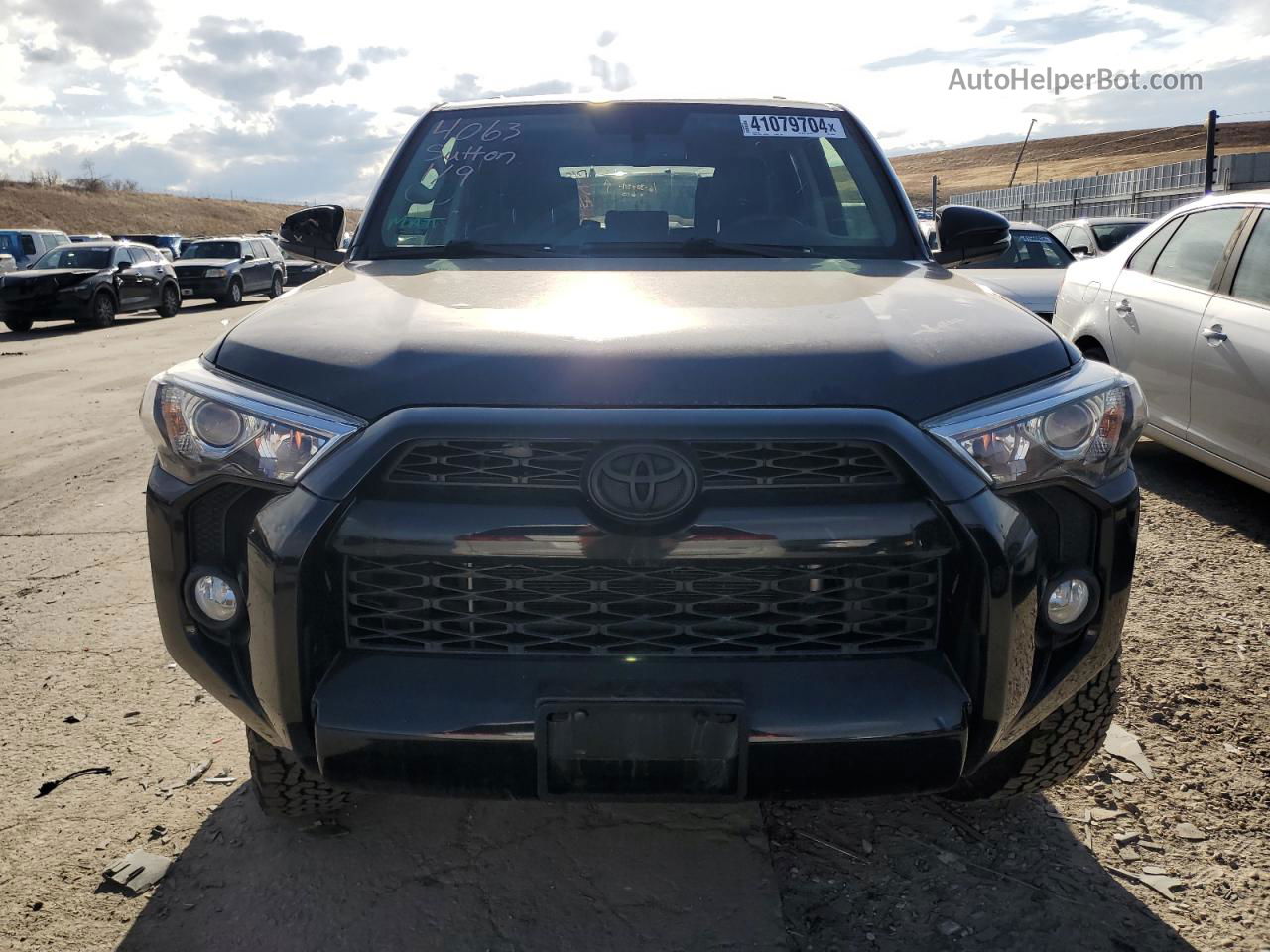 2017 Toyota 4runner Sr5/sr5 Premium Black vin: JTEBU5JR1H5430900