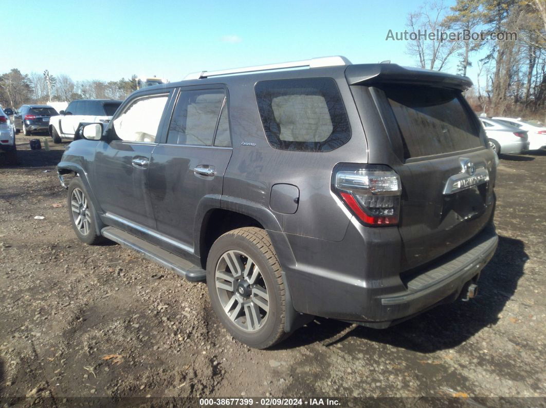 2017 Toyota 4runner Limited Gray vin: JTEBU5JR1H5441508