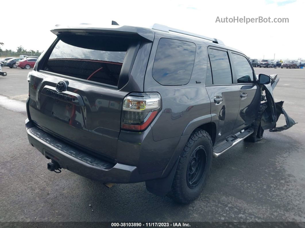 2017 Toyota 4runner Sr5 Premium Gray vin: JTEBU5JR1H5442383