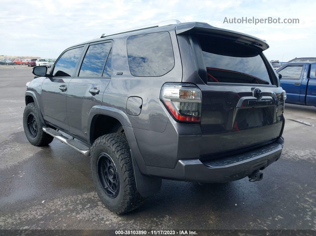 2017 Toyota 4runner Sr5 Premium Gray vin: JTEBU5JR1H5442383