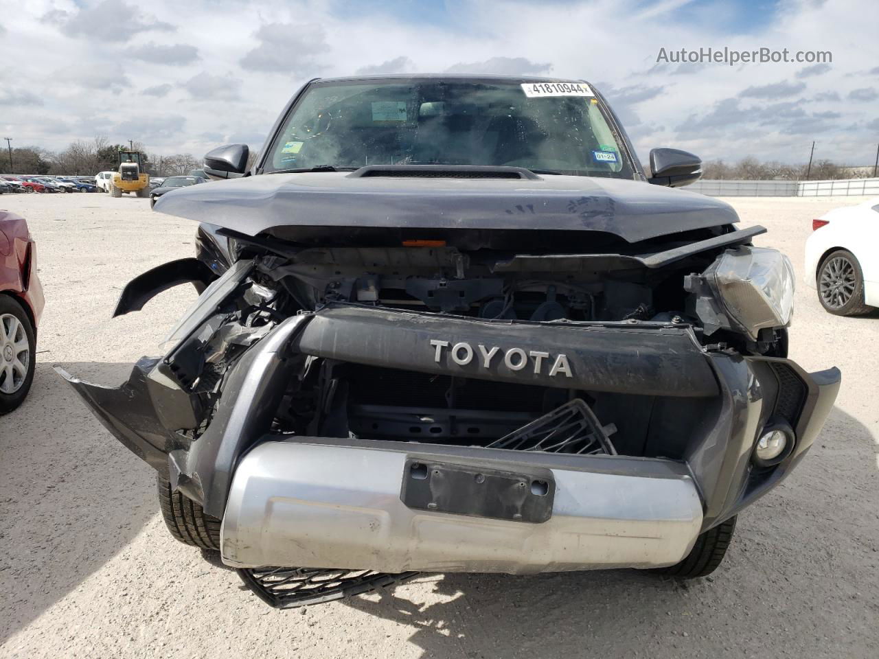 2017 Toyota 4runner Sr5/sr5 Premium Gray vin: JTEBU5JR1H5463542