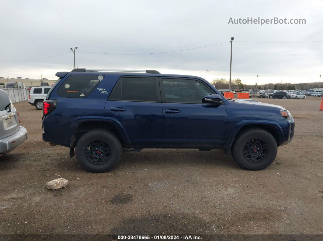 2017 Toyota 4runner Trd Off Road Premium Blue vin: JTEBU5JR1H5468983