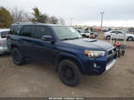 2017 Toyota 4runner Trd Off Road Premium Синий vin: JTEBU5JR1H5468983