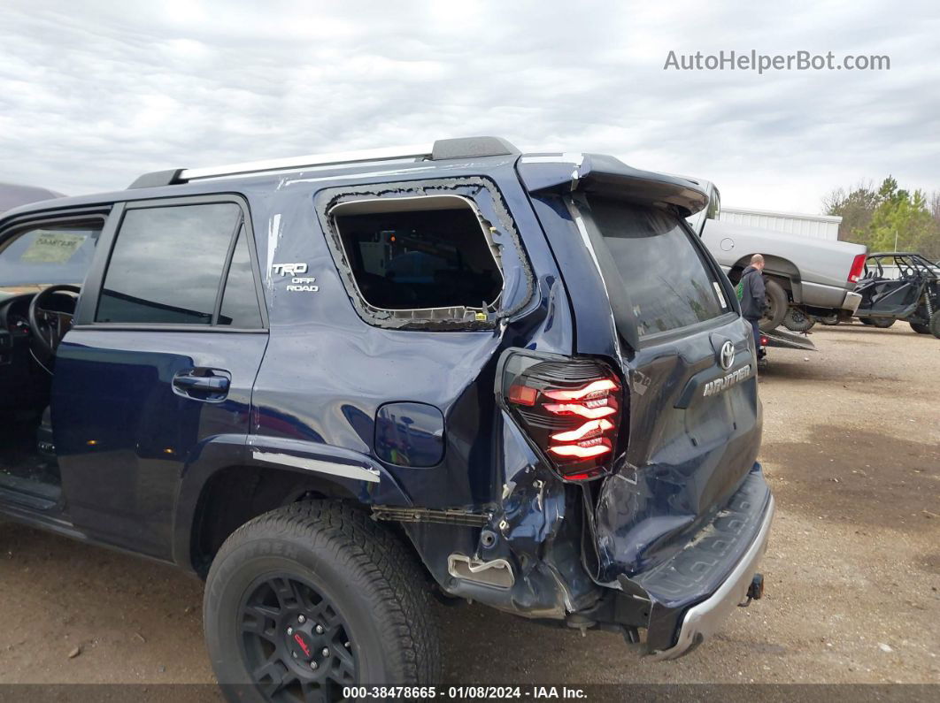 2017 Toyota 4runner Trd Off Road Premium Blue vin: JTEBU5JR1H5468983